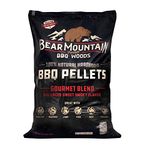 Bear Mountain FK99 Premium All Natural Low Moisture Hardwood Smoky Gourmet Blend BBQ Smoker Pellets for Outdoor Grilling and Smoking, 20 Pound Bag