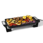 Starfrit The Rock Electric Reversible Grill & Griddle - Rock.Tec Non-Stick - Variable Temperature Control – Cool-Touch Handles - 1500W - Black