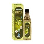 HERBAL CANADA Olive Vinegar | 500 ML | Unheated & Unpasteurized | Naturally Gluten Free (Pack of 2)