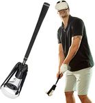 GimmeVR VR Golf Club Attachment Handle for Controller Oculus Quest 2 Rift S - Rubber Grip - Metal Driver Putter - Extension Accessory Adapter for Golf Games Golf Plus, Walkabout Mini Golf and Others