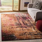 SAFAVIEH Monaco Collection Accent Rug - 3' x 5', Multi, Modern Abstract Design, Non-Shedding & Easy Care, Ideal for High Traffic Areas in Entryway, Living Room, Bedroom (MNC221F)