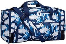 Wildkin Kids Weekender Duffel Bag for Boys and Girls, Carry-On Size and Perfect for Weekend or Overnight Travel, Patterns Coordinate with Our Nap Mats and Sleeping Bags