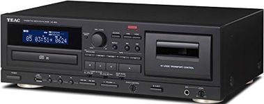 Teac Ad-850 Cassette and CD Player with USB-Recorder, Karaoke Mic-in