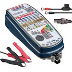 Optimate6 12V/24V - 12V 6A / 24V 3A, Model TM381, Gold Series High Performance Battery Charger & maintainer for Deep Cycle Batteries