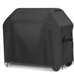 BBQ Cover, Barbecue Cover Waterproof 600D Oxford Heavy Duty Gas BBQ Grill Cover, Windproof, Rip-Proof for Weber, Brinkmann, Char Broil 147x61x117cm Large (Upgraded Version)