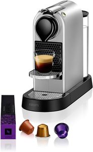 Nespresso Citiz Pod Coffee Machine by Krups – Automatic, Silver