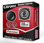 Nemo Speaker upgrade Front Door Pioneer car speakers 4" 10cm 210W