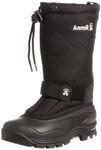 Kamik Women's Greenbay4 Winter Boot, Black, 11 M US