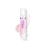 Plumping Lip Oil With Chili Extract - Clear Pink Instant Plumper Lip Gloss, Hydrating & Nourishing Tinted Lip Balm Liquid Lipstick for Day & Night Moisturizing Lips (02#)