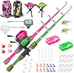 Lanaak 2 Pack Kids Telescopic Fishi