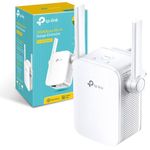 TP-Link N300 Universal Range Extender, Broadband/Wi-Fi Extender, Wi-Fi Booster/Hotspot with 1 Ethernet Port and 2 External Antennas, Plug and Play, Built-In Access Point Mode, UK Plug (TL-WA855RE)