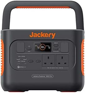 Jackery Explorer 1000 PRO, 1002Wh Portable Power Station, 2 * 100W PD Fast Charging Solar Generator, 1.8H to Full Charge for Outdoor RV, Camping, Emergencies