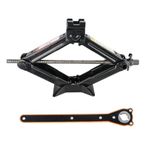 VonLux Scissor Jack 2 Ton, Car Scissor Jack Kit Lift Tyre 105mm-385mm, Changing Tire Jack for Car SUV and Other Vehicles with Labor-Saving Ratchet Wrench