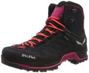 SALEWA Ws Mtn Trainer Mid Gtx, Asphalt/Sangria, 6, FEMALE