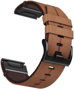 Pulseira de Cuero Fenix 7, Correa de repuesto de 22mm para Fenix 8 47 mm, Fenix 7 Solar, Fenix 7 Sapphire Solar, Fenix 6 /pro/Sapphire, Fenix 5 /plus, Forerunner 935/945/955, Quatix 5/6/7