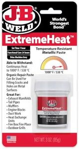 J-B Weld 37901 ExtremeHeat High Temperature Resistant Metallic Paste - 3 oz