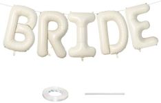 40 Inch Beige BRIDE Balloons for He