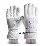 JJZS Winter Ski Snow Gloves for Men