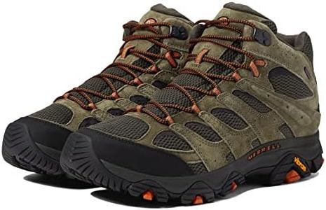 Merrell Men's J035885W Moab 3 Hiking Shoe, Olive, 8 Wide Women/9 Wide Men