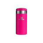 Stanley 1913 Aerolight Transit Travel Mug 0.35L - Keeps 4 Hours Hot - 6 Hours Cold - Dishwasher Safe - Leakproof - Car Cup Holder Compatible - Insulated Coffee Cup - Pink Vibes