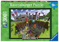 Ravensburger Minecraft: Cutaway 300 Piece XXL Jigsaw Puzzle for Kids - Screen-Free Activity Boosts Concentration and Focus