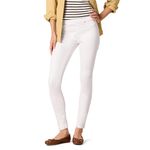 Amazon Essentials Women's Pull-on Denim Jegging, White, 8 Regular