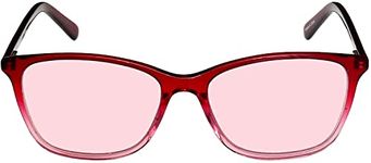 Migraine Glasses for Migraine Relief and Light Sensitivity Relief - Terramed Audrey Unisex Migraine Glasses Women or Men | Fl-41 Migraine Glasses for Computers Indoor Reading Photophobia Eye Strain