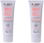 Noughty 97% Natural Wave Hello Curl Defining Conditioner, 97% Natural Sulphate Free Vegan Haircare, Vitamin Rich Formula for Curly and Wavy Hair, with Sea Kelp and Avocado Oil 2 x 250ml DUO