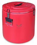 Malabar Trading Company Isothermal Container 48 Litre, Hot and Cold Casserole, Hot and Cold Container, Casseroles for Restaurant Use, Casserole for Hotel, Round (48 LTR)