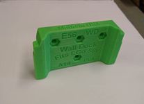 EGo 56V Battery Holder, Mount, Store, Wall Dock, lawnmower USA -2 PACK- PN E56-WDx2