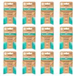 drTung's Smart Floss Mint for Teeth - Natural Expanding Dental Floss, Gentle on Tooth & Gums, Expands & Glides, PTFE & PFAS Free, Certified Organic Mint Essential Oils - Pack of 12