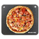 VEVOR Pizza Steel, 16" x 14.5" x 1/4" Pizza Steel Plate for Oven, Pre-Seasoned Carbon Steel Pizza Baking Stone with 20X Higher Conductivity, Heavy Duty Pizza Pan for Outdoor Grill, Indoor Oven