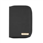 Travelon RFID Blocking Passport Zip Wallet, Black, One Size, RFID Blocking Passport Zip Wallet