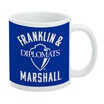 GRAPHICS & MORE Franklin & Marshall College Diplomats Logo Ceramic Coffee Mug, Novelty Gift Mugs for Coffee, Tea and Hot Drinks, 11oz, White