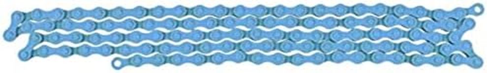 KMC KMC079 Z410 Bicycle Chain (1-Speed, 1/2 x 1/8-Inch, 112L, Blue)