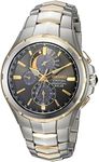 Seiko SSC376 Watch for Men - Coutura Collection - Two-Tone Stainless Steel Case & Bracelet, Light-Powered, 6-Month Power Reserve, Perpetual Calendar, and 100m Water Resistant