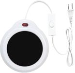 Home-X Mug Warmer, Desktop Heated Coffee & Tea - Candle & Wax Warmer (White)