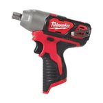 Milwaukee M12BIW12-0 M12 Sub Compact Impact Wrench 1/2" Reception (Naked-no Batteries or Charger)