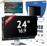[2-Pack] 24 Inch Privacy Screen for