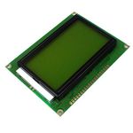 Robocraze Graphic LCD 128x64 Pixel Display | Yellow Backlight Parallel Interface Display Module 12864B