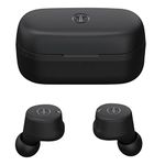 YAMAHA TW-E3C True Wireless Earbuds with Ambient Sound, Clear Voice Calling, & Gaming Mode (Black), Small