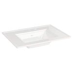 American Standard 0298008.020 Town Square S Vanity Top-8" Centers, White