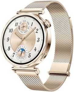 HUAWEI Watch GT 5 41mm Smartwatch, Up to 7 Days Battery Life, iOS & Android Compatible,Built in Maps, Pro-Level Sports Call&Message Reply, Free Freebuds 5I (Gold)