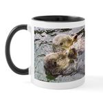 CafePress Sea Otter Love Mug 11 oz (325 ml) Ceramic Coffee Mug