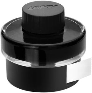 LAMY T 52 Ink 829 - Black Ink Glass with Ink Collection Basin and Integrated Blotting Paper Roll - 50ml