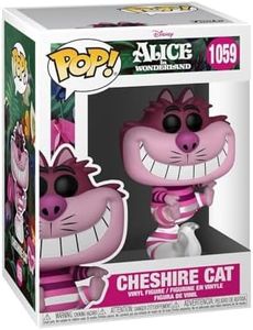 Funko Pop! Disney: Alice 70th – Cheshire Cat - Translucent - Alice in Wonderland - Figurine en Vinyle à Collectionner - Idée de Cadeau - Produits Officiels - Jouets pour Les Enfants et Adultes