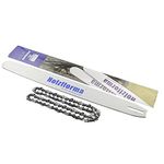 Farmertec Holzfforma® 16 Guide Bar &Saw Chain Combo 3/8 .050 55DL Compatible with Stihl MS170 MS180 MS181 MS190 MS191T MS192T MS200 MS200T MS210 MS211 MS230 MS250 017 018 020 021 023 025 Chainsaw