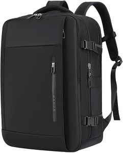 Red Lemon Bange Urban Pack Laptop Backpack for men and women | Multi-Compartment Water Resistant Business Travel Laptop Backpack upto 17" (Black)