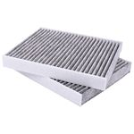 HouYeen 2PCS Active Carbon Cabin Air Filter for 5 6 7 Series F01 F02 F03 F04 F06 F07 F10 F11 F12 F13 M5 M6 518d 525d 523i 650i 750i 64116809933