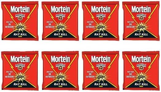 Mortein Rat Kill Cake Sachet - 25 g (Pack of 8)